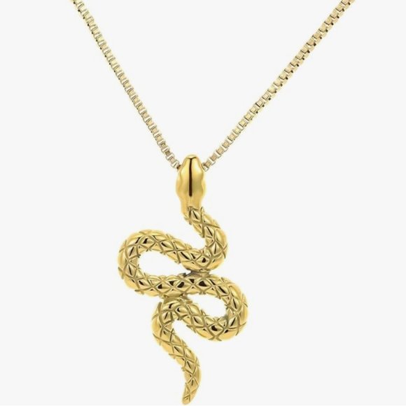 NEW Charmer Snake Layering Necklace - Picture 3 of 4